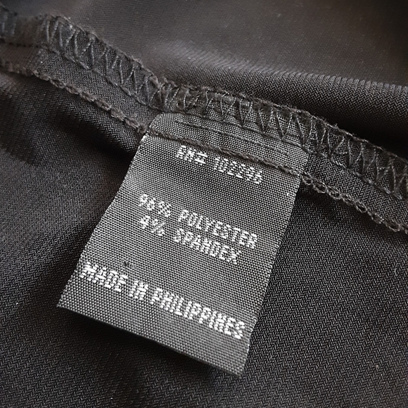 CONNECTED Embellished Silver Polka Dot Cocktail Stretchy Sleeveless Dress Sz 12P - Picture 11 of 12